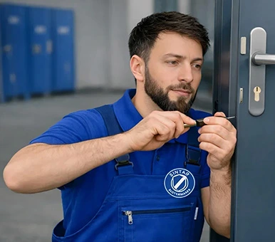 SINTAR slotenmaker vakman aan het werk in Heusden-Zolder (3550)